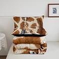 thumbnail image 4 of 3D Giraffe Comforter Set,Giraffe Print Bedding Set,Wildlife Giraffe Bedding Comforter Sets King,Brown Safair Animal Duvet Insert,Rustic Farmhouse Down Comforter, 4 of 5