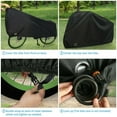 thumbnail image 2 of Housse de Vélo Imperméable Protection Extérieure Intérieure avec Trou de Verrouillage (Noir), 2 of 8