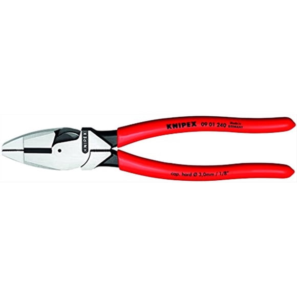 Alicates Knipex Tools LP 0901240SBA de 9,5 pulgadas con apalancamiento ultra alto
