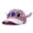 Pink, variant on New cute cartoon Stitch hat with three-dimensional ears, embroidered baseball cap, casual versatile sun hat