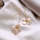 thumbnail image 4 of unbranded 2Pares Aretes Colgantes Con Artificiales Para Mujer Para Y Eventos, 4 of 8