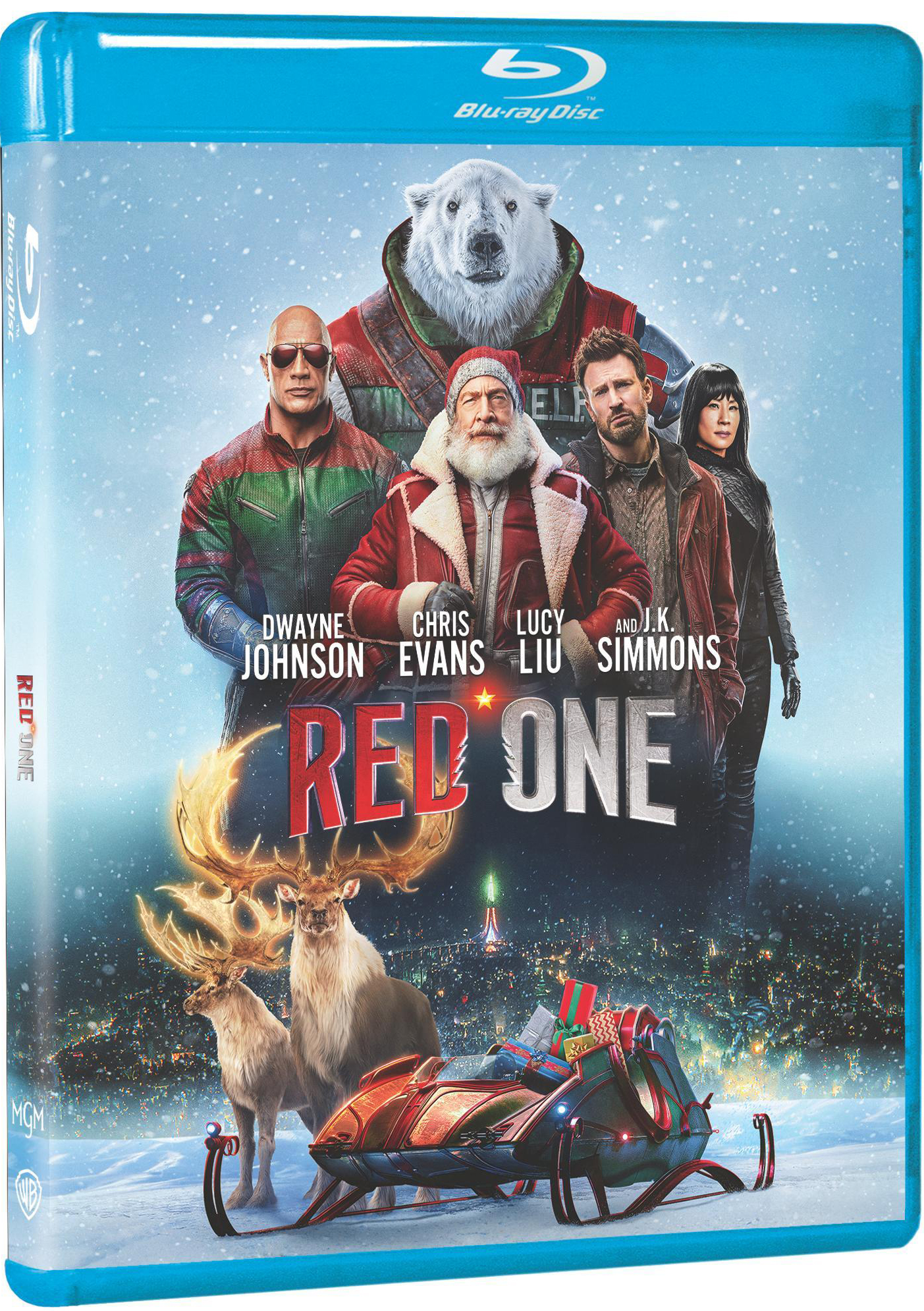 Red One (Blu-ray + Digital Copy), Action, Warner Bros. - Walmart.com