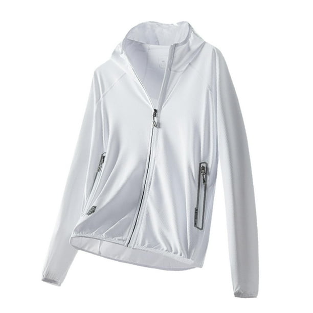 Chaqueta de protección solar Yuyangstore para hombre con bolsillos, Camisa de golf, rendimiento al aire libre