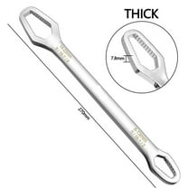 Dadiaei Universal Torx Wrench Set 8-22mm,Double-ended Self-tightening Adjustable Wrench,Multi-purpose Tool for Outdoor,Riding,Home,and Car Repair,Essential Wrench Kit for DIY and Professional Use