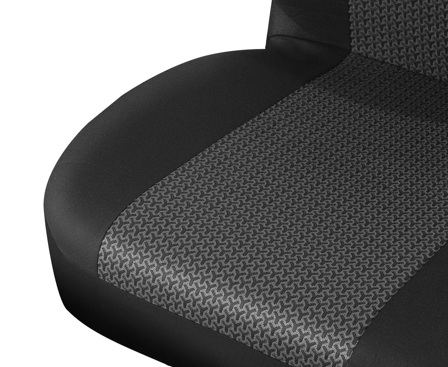 Auto Drive 1-Piece Atlanta Front Car Seat Cover Black/Grey