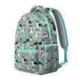thumbnail image 2 of Corgi Dog and Flowers Backpack for School,Cute School Bag,Schoolbag with Adjustable Shoulder Straps & Padded Back,15.3"x11"x7.1".﻿, 2 of 6