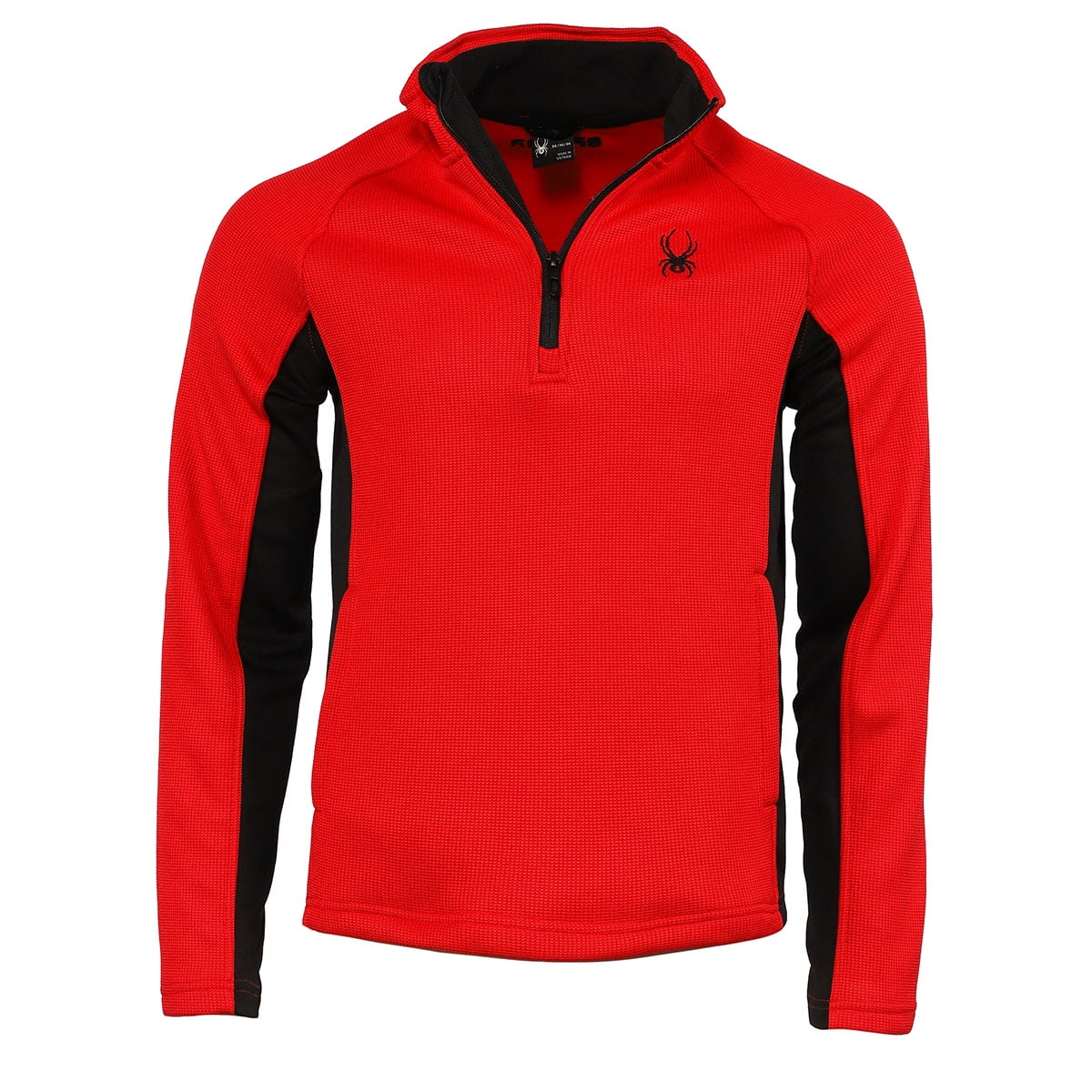 Spyder Men's Boundless Half Zip Pullover Racing Red M