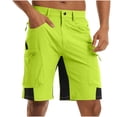 thumbnail image 2 of LEKWK Mens Hiking Shorts Quick-Dry Outdoor Cargo Shorts Multi Pockets Summer Shorts Breathable Lightweight Camping Trekking Golf Outfits, 2 of 7