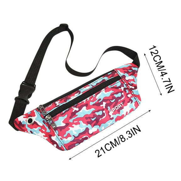 Kedshhgu Clearance Camouflage Canvas Sports Pack Casual Fashion Large Capacity Storage Pack