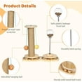thumbnail image 5 of AmgoCat Scratching Post & Interactive Cat Toy Ball with 0.7 Inch Feeding Hole, 5 of 5