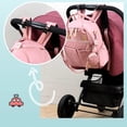 thumbnail image 4 of Mochila Pañalera Con Bolsa Mas Monedero Ecobaby Original Rosa, 4 of 9