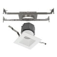 thumbnail image 2 of WAC Lighting Pop-in 4" Square LED 5-CCT New Construction Recessed Kit in White, 2 of 6