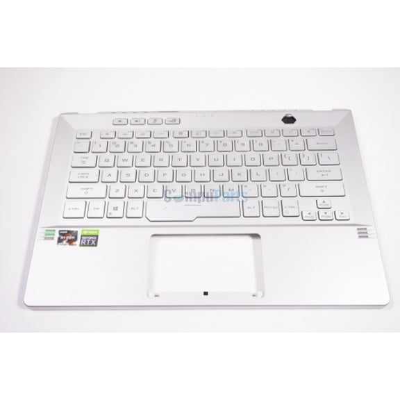 6053B1887401 Asus US Palmrest Keyboard  Silver GA401QM-211.ZG14B