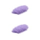 thumbnail image 2 of Bewildely Adorno lujoso de cinta con adorno de flecos de plumas de avestruz teñidas en yarda violeta claro 2Conjunto, 2 of 6