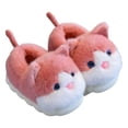 thumbnail image 2 of LYHaoo Girls Cartoon Slippers Warm Indoor Winter Shoes For Children Toddler Kids Cozy Home Footwear Sizes 8 Little Kid 1.5-2 Years, 2 of 7