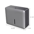 thumbnail image 4 of 2X Dispensador de Toallas de Mano para Montaje en Pared BañO Comercial Soporte para Toallas de Mano de Papel Plegable MúLtiple, 4 of 5