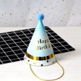 thumbnail image 5 of Accessories Rainbow Series  Party Home Supplies Birthday Party Hats Party Photo Props Paper Birthday Crown Hat Happy Birthday 06, 5 of 8
