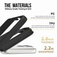 thumbnail image 2 of [PST] iPhone 17 Pro Hard Case, Slim Fitted Hybrid PC Shell Shockproof Scratch Resistant Case Cover, 2 of 5