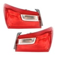 thumbnail image 2 of Replacement For 2016-2020 Chevy Malibu Brake Rear Tail Light Lamps Driver and Passenger Side Outer Non-LED, 2 of 6
