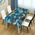 thumbnail image 6 of SKYSONIC 60"x120" Square Tablecloth with Colorful Summer Rain Forest Nature Prints, Anti-Wrinkle and Smooth Table Cloth for Kitchen/Home Party Decoration, 6 of 7