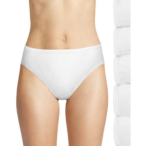 Hanes Womens 6-Pack Breathable Cotton Hi-Cut Panty : : Clothing,  Shoes & Accessories