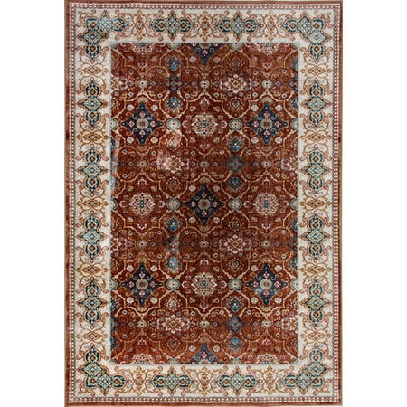 Crescent Drive Rug Company Venice Brown Area Rug Walmart Com Walmart Com