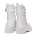 thumbnail image 3 of Botas de Combate con Plataforma para Mujer DREAM PAIRS Blancas Talla 6.5, 3 of 6
