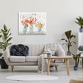 thumbnail image 2 of Flower Seed Co. Vibrant Spring Blossoming Florals 40 in x 30 in Painting Canvas Art Print, Design by Danhui Nai, 2 of 7