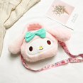 thumbnail image 4 of Sanrio-Mochila De felpa para niños y niñas, bolso Kawaii My Melody, Cinnamoroll, regalos de cumpleaños y Navidad, 4 of 4