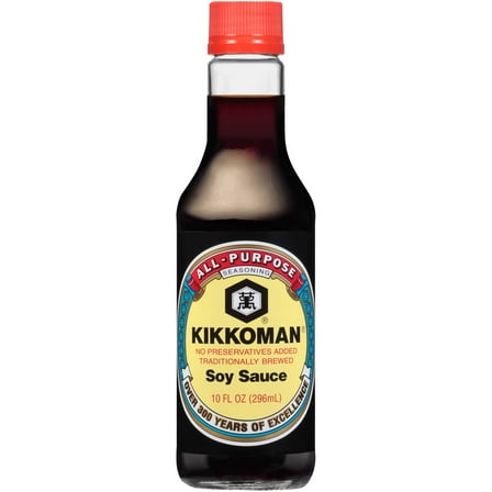 Kikkoman Soy Sauce Gluten-Free 10 Oz Pack of 12-5522613356?