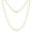 16, variant on 14k gold necklace Gold Plated Sterling Silver Rope Diamond-Cut Necklace Chains 1mm-5mm and 16 Inch to 24 Inch, Best Unisex Gift for Men & Women