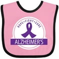 thumbnail image 3 of Inktastic Alzheimers Awareness Month Hope Fight Cure Boys or Girls Baby Bib, 3 of 4