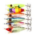 thumbnail image 4 of Leurre de Pêche Coloré Imitation Crevette Appât Dur Leurre de Crevette avec Jigs de Calmar Anneaux de Connexion, 4 of 7