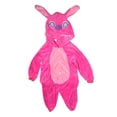 thumbnail image 1 of Pijamas de una pieza con forma de animal de dibujos animados, botón con cremallera, suave, de una pieza, con capucha, tela para dormir de felpa, color rojo rosa, tamaño libre, 1 of 14