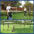 thumbnail image 6 of Badminton Net Set Portable Sports Set for Badminton Tennis Kids Volleyball Pickleball Easy Setup Nylon Net with Poles for Indoor Outdoor Court,10FT, 6 of 6