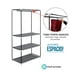 thumbnail image 4 of Closet armable AGBOX Organizador de Ropa y Zapatos 3 niveles Gris, 4 of 4