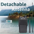thumbnail image 3 of Radios Walkie Retevis RT47V MURS impermeables con micrófono (paquete de 2), 3 of 9