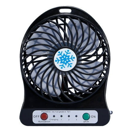 

5PCS Multifunctional Lithium Battery Charging Electric Fan Portable Outdoor Mini Handheld Fan Snowflake Without Battery