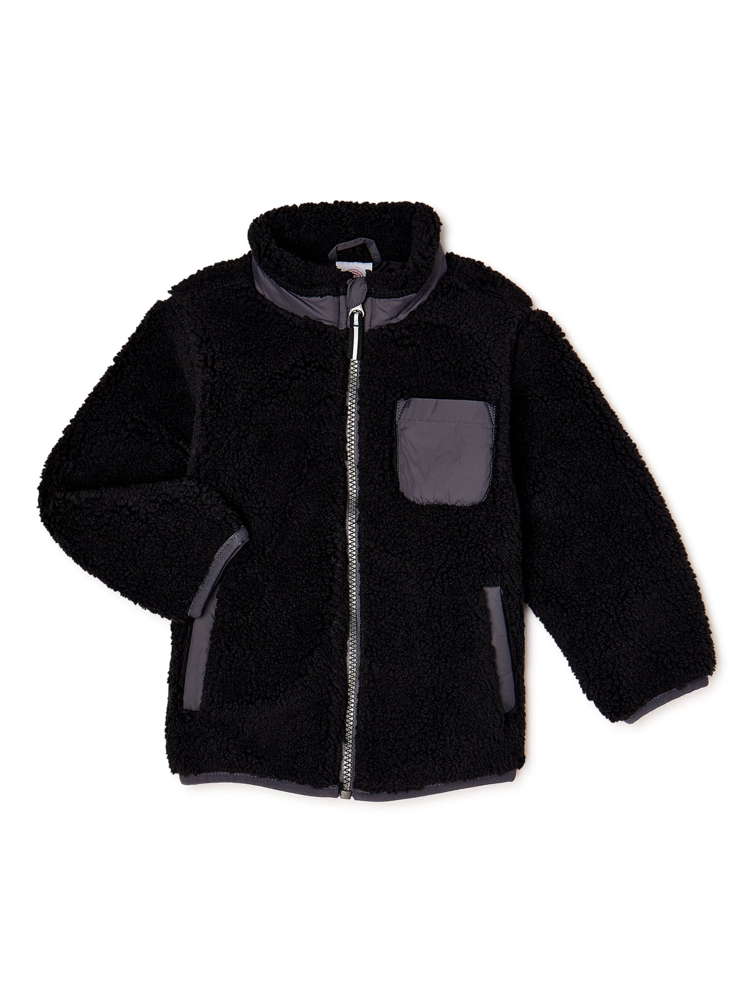 Case IH Black Sherpa Toddler Zip Vest 