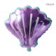 thumbnail image 4 of Conjunto de cadena de globo de concha de globo de decoración de fiesta de cumpleaños con temática de sirena, 11 Feliz Sencillez, 4 of 4