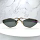 thumbnail image 2 of New MIU MIU Sunglasses Gold Metal Geometric Slim Hexagon Authentic Italy, 2 of 6