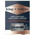 thumbnail image 3 of King C. Gillette Double-Edge Safety Razor Refill blades for better control, 10 count, 3 of 16