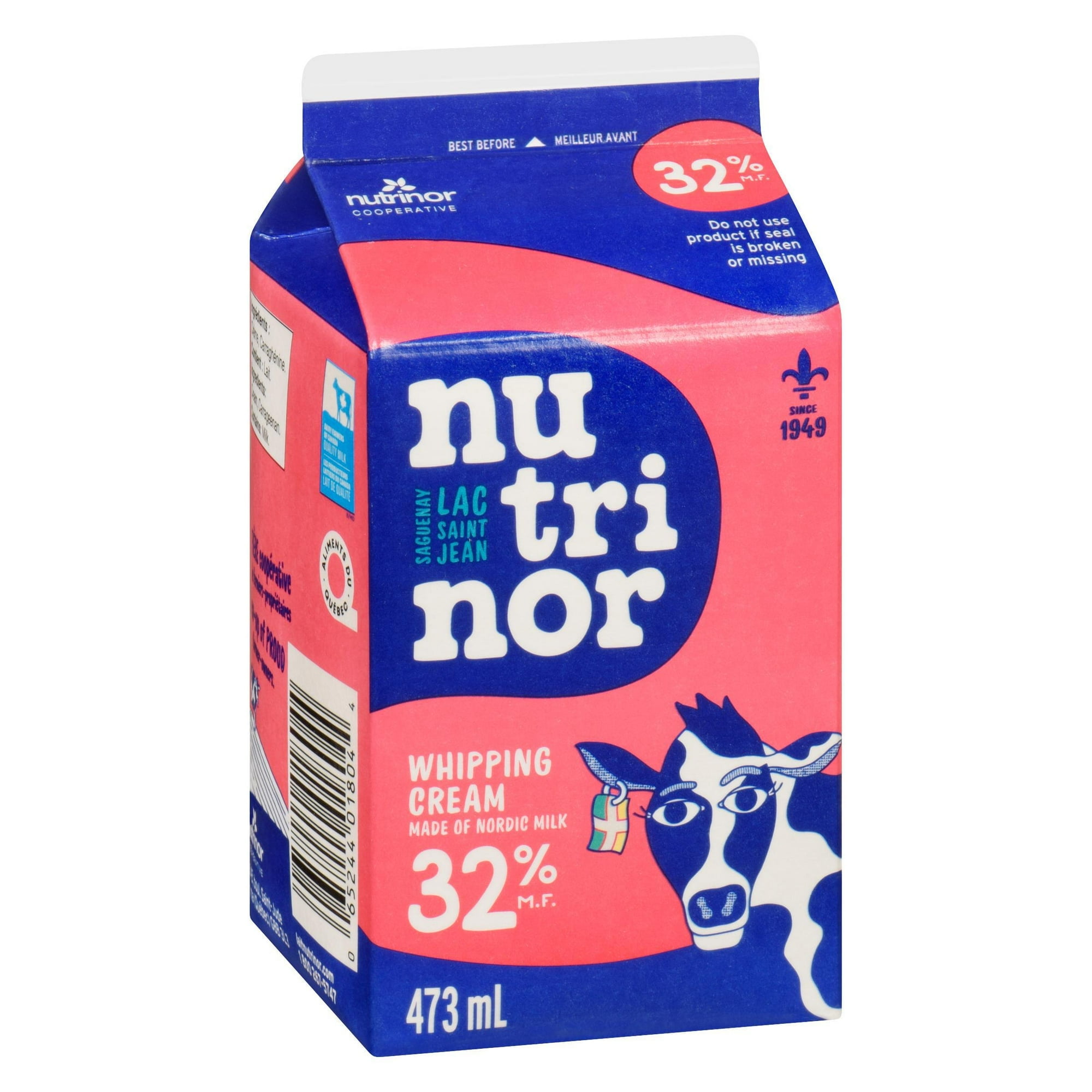 473ML Crème à Fouetter 32 %