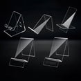 thumbnail image 4 of 10Pcs Acrylic Counter Display Stand Acrylic Mobile Phone Stand Lazy Stand Base, 4 of 5