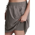 thumbnail image 5 of RBX Active Women's Plus Size Woven Paneled Flared Golf Skort, 5 of 5