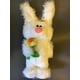 thumbnail image 1 of Hoppity The Hoppin Boppin Bunny conejo de peluche de baile electrónico con flor raro difícil de encontrar juguete de Pascua coleccionable New Adventures 94000015171, 1 of 1