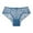 Sky Blue, variant on Ladies' Lace Sexy Seamless Transparent Panties - Plus Size, Cotton Crotch, Breathable, Suitable for Daily/Beach/Club Wear