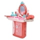 thumbnail image 3 of Juego de tocador para niñas, juego de simulación 3 en 1, juego de mesa de maquillaje para niños con maleta para niños y niñas, 3 of 9