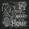 thumbnail image 5 of Gango Home Decor Chalkboard Kitchen Sign Wall Art; Four Black & White 12x12in Unframed Paper Prints, 5 of 8