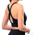 thumbnail image 3 of Zipper Adjustable Sports Bra For Women, High Impact Zip Front Sports Bra Post Surgery Bra With Adjustable Straps High Support, 3 of 5